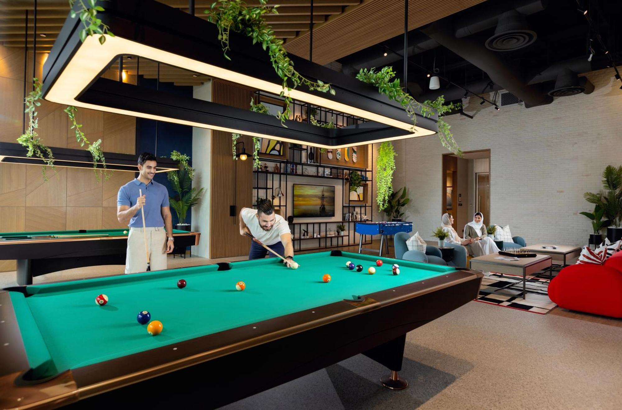 Onyx Rotana Hotel Manama Exterior foto The Billiard Room